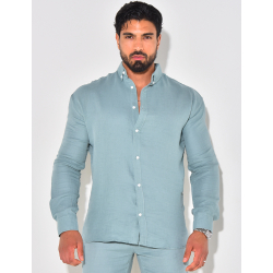 Chemise manches longues en coton Chemise manches longues en coton