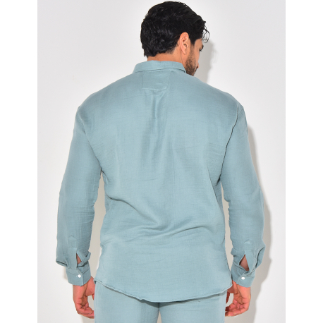 Chemise manches longues en coton Chemise manches longues en coton