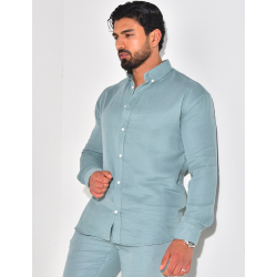 Chemise manches longues en coton Chemise manches longues en coton