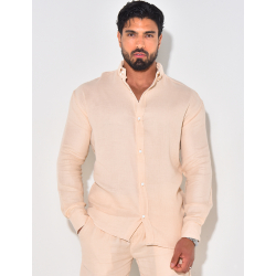 Chemise manches longues en coton Chemise manches longues en coton