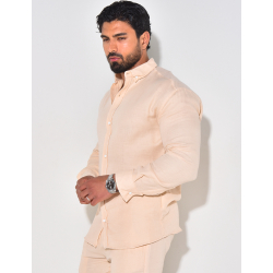 Chemise manches longues en coton Chemise manches longues en coton
