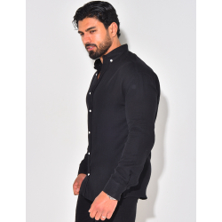 Chemise manches longues en coton