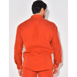 Chemise manches longues en coton Chemise manches longues en coton