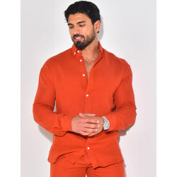 Chemise manches longues en coton Chemise manches longues en coton