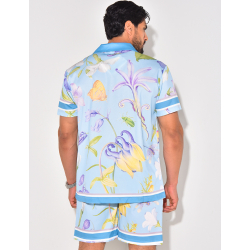 Ensemble short et chemise à motifs Ensemble short et chemise à motifs
