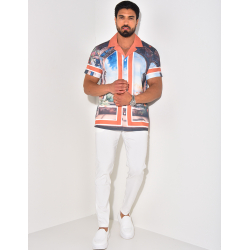 Chemise à motifs paysage Chemise à motifs paysage