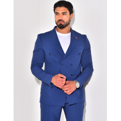 2-piece striped suit set