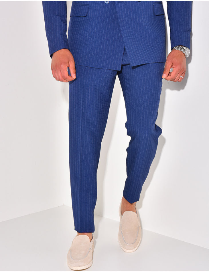 2-piece striped suit set