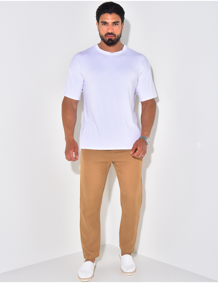 Pantalon en coton