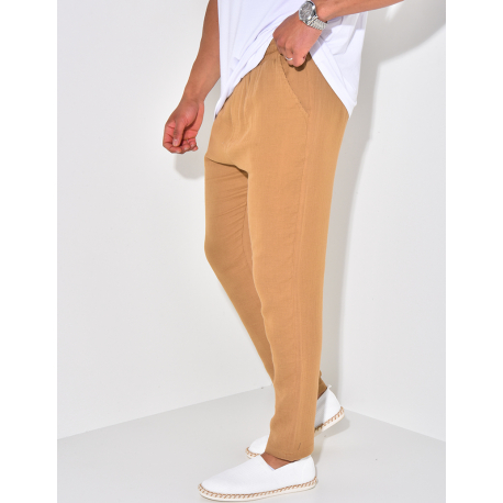 Pantalon en coton