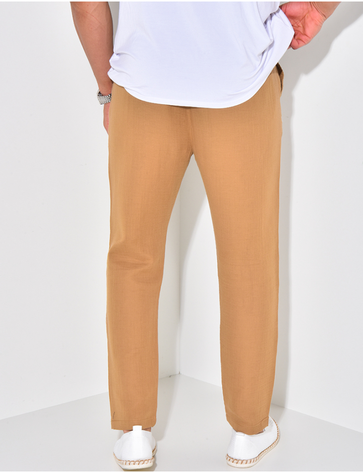 Pantalon en coton