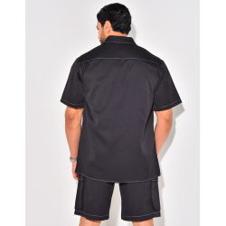 Ensemble short et chemise à poches Ensemble short et chemise à poches