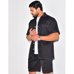 Ensemble short et chemise à poches Ensemble short et chemise à poches
