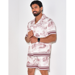 Ensemble short et chemise manches courtes Ensemble short et chemise manches courtes