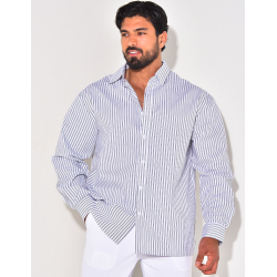 Chemise rayée manches longues Chemise rayée manches longues