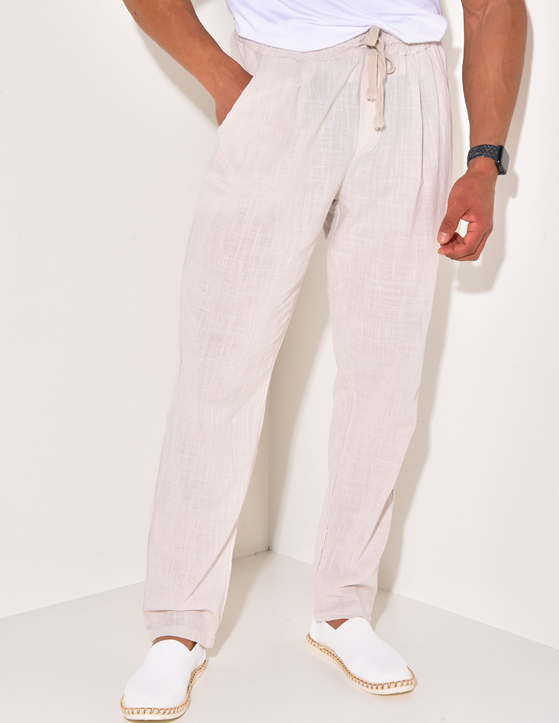 Pantalon en lin