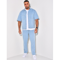 Ensemble jeans et veste destroy Ensemble jeans et veste destroy