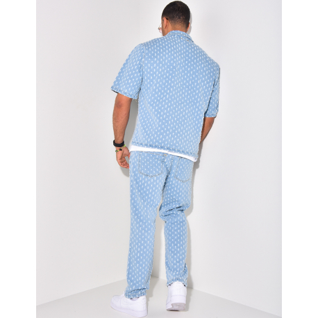 Ensemble jeans et veste destroy Ensemble jeans et veste destroy