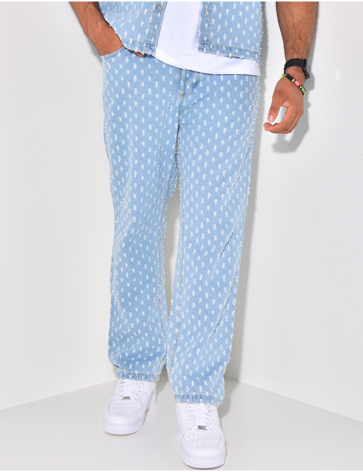 Ensemble jeans et veste destroy Ensemble jeans et veste destroy