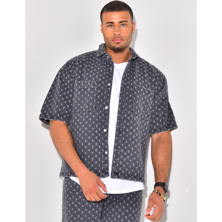 Ensemble jeans et veste destroy Ensemble jeans et veste destroy