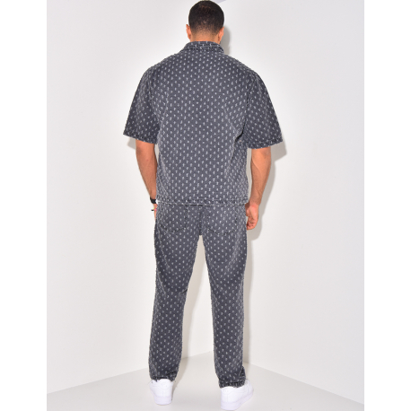 Ensemble jeans et veste destroy Ensemble jeans et veste destroy