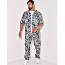 Ensemble jeans et veste destroy Ensemble jeans et veste destroy