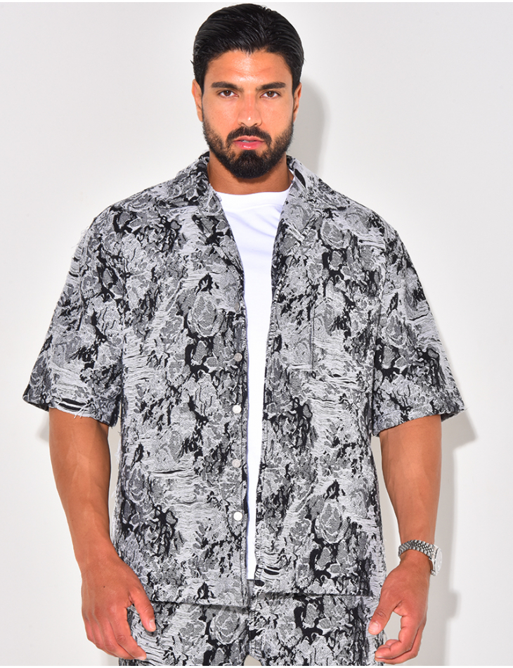 Ensemble jeans et veste destroy Ensemble jeans et veste destroy