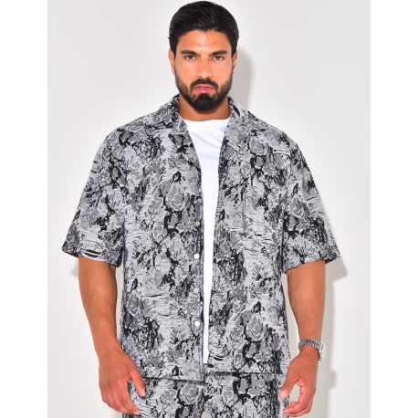 Ensemble jeans et veste destroy Ensemble jeans et veste destroy