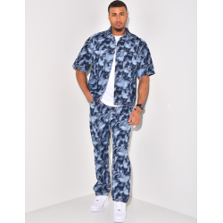 Ensemble jeans et veste destroy