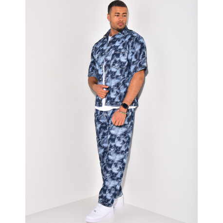 Ensemble jeans et veste destroy