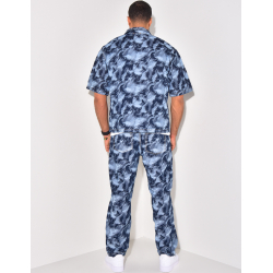 Ensemble jeans et veste destroy