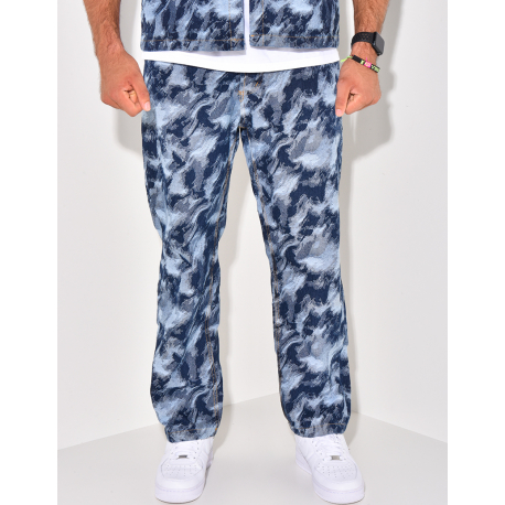 Ensemble jeans et veste destroy