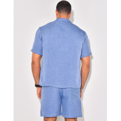 Ensemble short et chemise à poches Ensemble short et chemise à poches