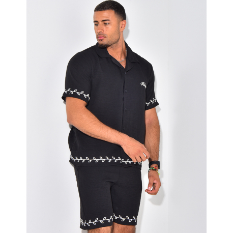 Ensemble short et chemise "Palermo" Ensemble short et chemise "Palermo"