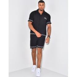 Ensemble short et chemise "Palermo" Ensemble short et chemise "Palermo"