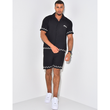 Ensemble short et chemise "Palermo" Ensemble short et chemise "Palermo"