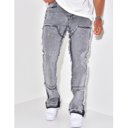 Jeans à tâches de peinture Jeans à tâches de peinture
