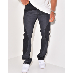 Jeans à motifs vagues Jeans à motifs vagues