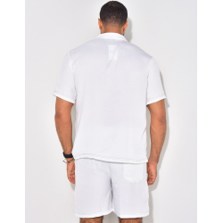 Ensemble short et chemise à poches Ensemble short et chemise à poches