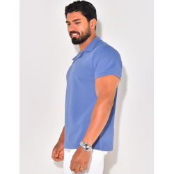 T-shirt col chemise