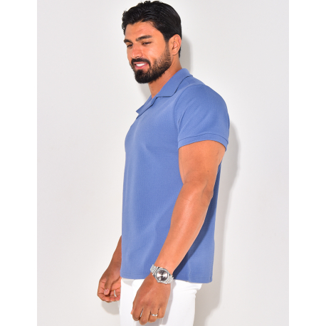 T-shirt col chemise