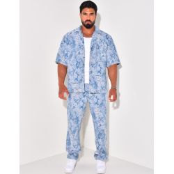 Ensemble jeans et veste destroy Ensemble jeans et veste destroy