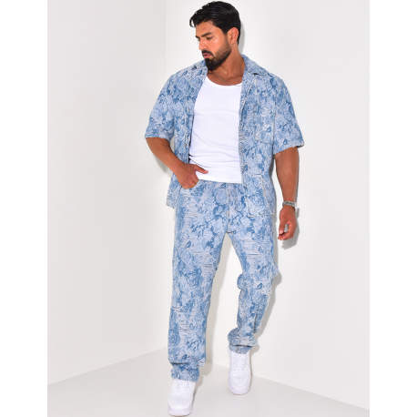 Ensemble jeans et veste destroy Ensemble jeans et veste destroy