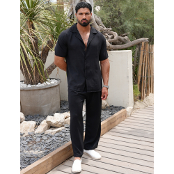 Ensemble pantalon et chemise fluide Ensemble pantalon et chemise fluide