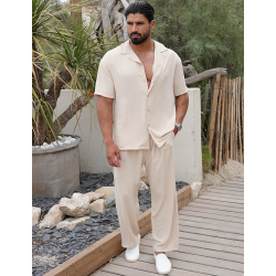 Ensemble pantalon et chemise fluide Ensemble pantalon et chemise fluide