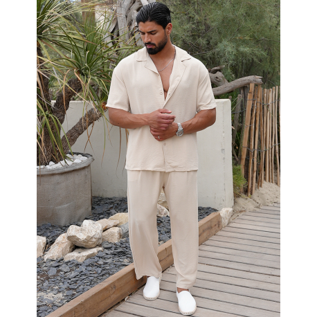 Ensemble pantalon et chemise fluide Ensemble pantalon et chemise fluide