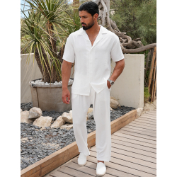 Ensemble pantalon et chemise fluide Ensemble pantalon et chemise fluide