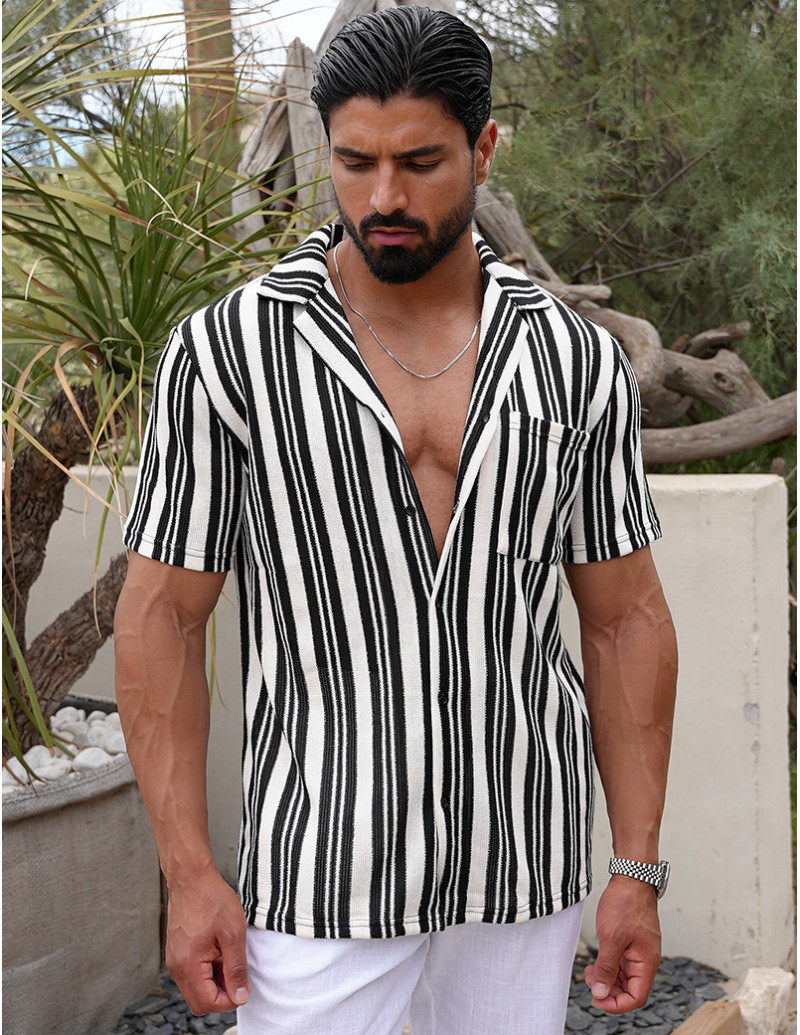 Chemise à rayures