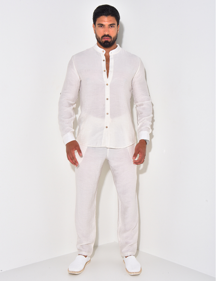 Ensemble pantalon et chemise