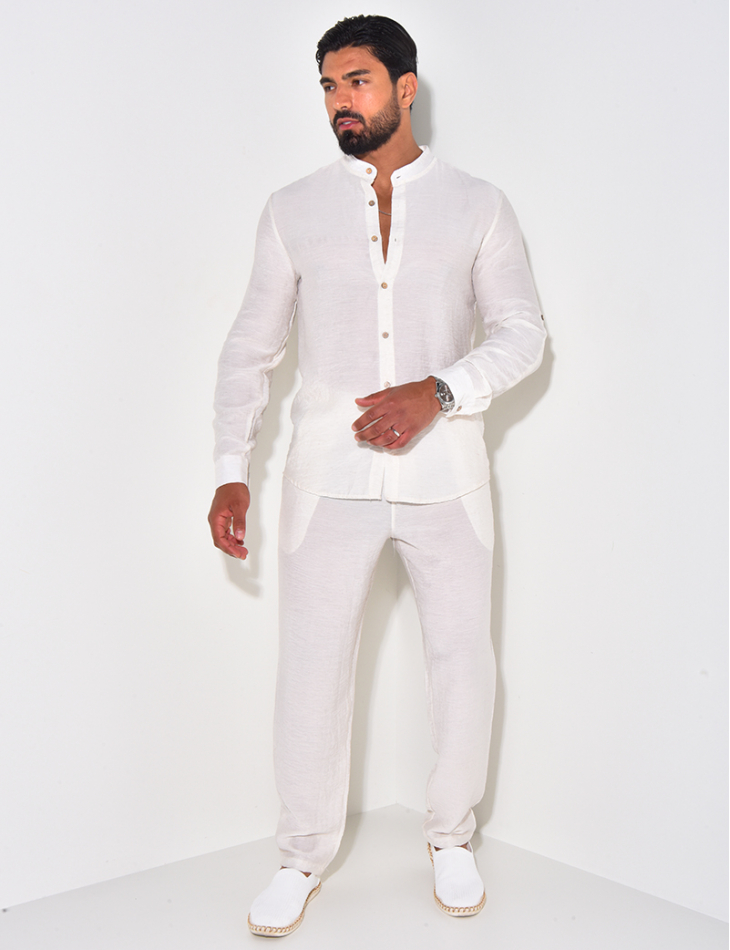 Ensemble pantalon et chemise